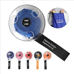 Reusable Disk Portable Grocery Folding Shopping Bag